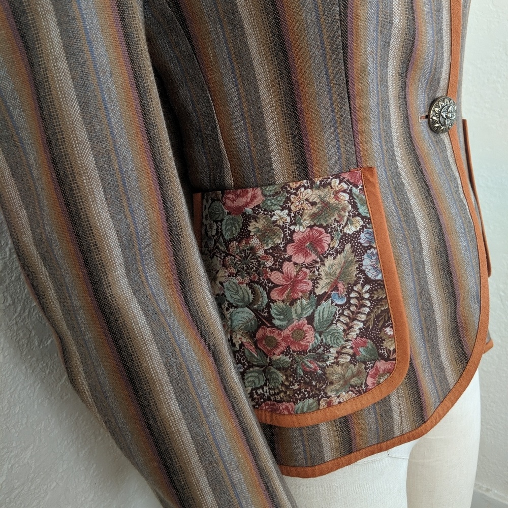 Vintage Patchwork Jacket - image 5
